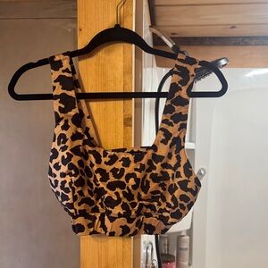 SHEIN Leopard Print Crop Top